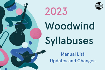 2023 Woodwind Syllabuses Manual List Updates and Changes