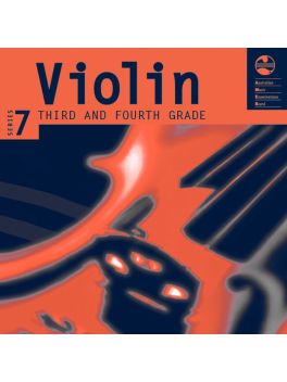 Violin Series 7 Grade 3 & 4 CD & Notes Recording (CD)