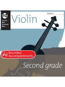 Violin Grade 2 Series 9 Recorded Accompaniments (CD)