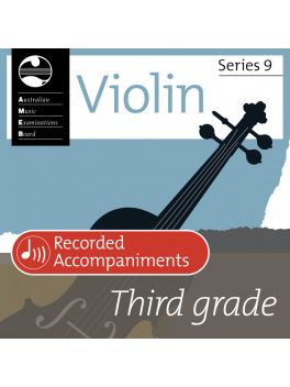 Violin Series 9 Grade 3 Recorded Accompaniment (digital)