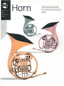 Horn Technical work & orchestral excerpts 2021