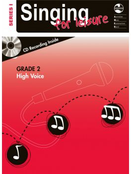 Singing for Leisure High Voice Grade 2 Series 1 Grade Book
