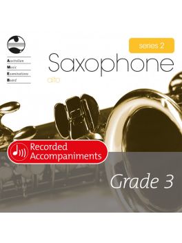 Saxophone Alto Grade 3 Recorded Accompaniment (digital)