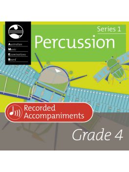 Percussion Series 1 Grade 4 Recorded Accompaniment (digital)