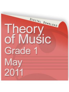Theory of Music May 2011 Grade 1