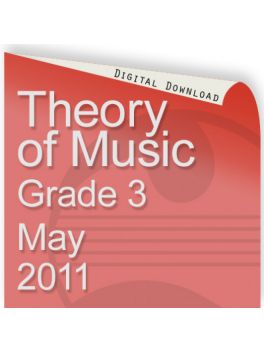Theory of Music May 2011 Grade 3