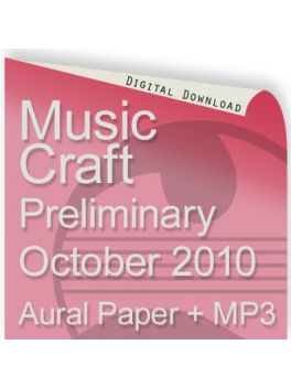 Music Craft October 2010 Preliminary Aural