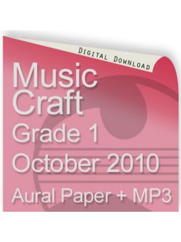Music Craft October 2010 Grade 1 Aural