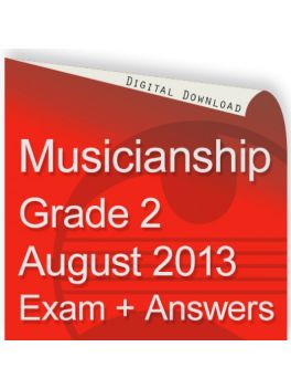 Musicianship August 2013 Grade 2