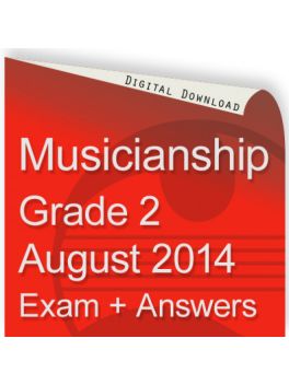 Musicianship August 2014 Grade 2