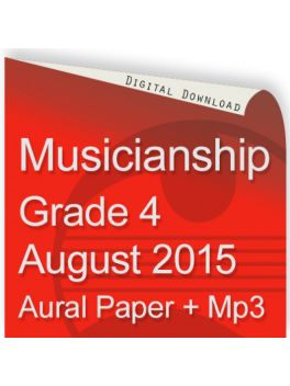 Musicianship August 2015 Grade 4 Aural