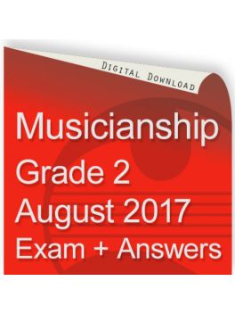 Musicianship August 2017 Grade 2