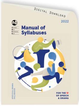2022 Speech & Drama Manual of Syllabuses (digital)
