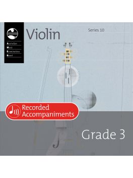 Violin Series 10 Grade 3 Recorded Accompaniment (digital)