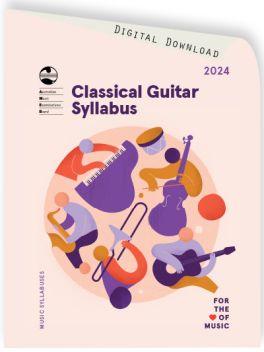 2024 Classical Guitar Syllabus