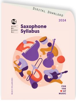 2024 Saxophone Syllabus
